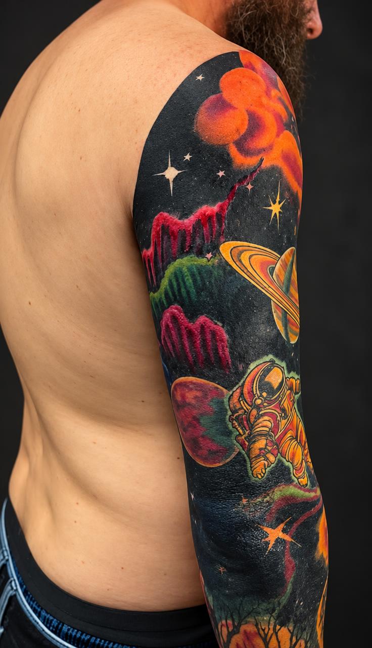 Color tattoo
